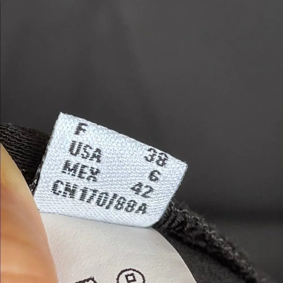 PINKO - ISACCO DRESS ISAAC - BLACK size 6 - Picture 15 of 16